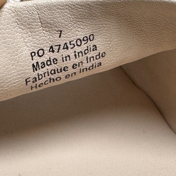 Free People Santorini Crochet Platform Espadrille Sandals Ivory Women's Size 7 - Picture 7 of 8